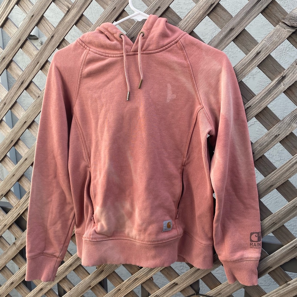 Carhartt | Women's Pink Orange Hoodie